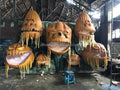 Top Horror Effects Haunted Houses Props Horror Figure Terror Zombie Factory Direct Flexible Roaring Feature Animatronic Ghost