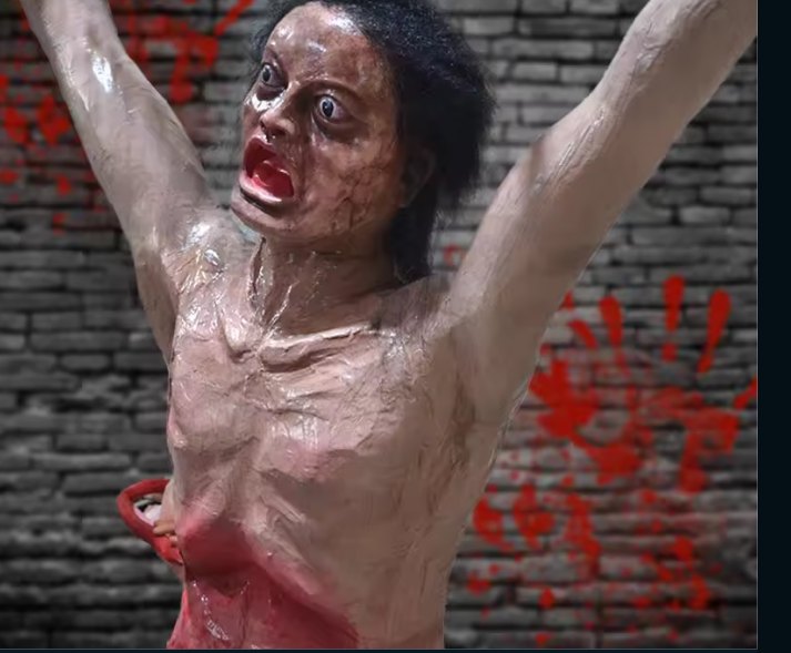 SPECTERCRAFT Factory Life-Size Female Zombie Animatronic