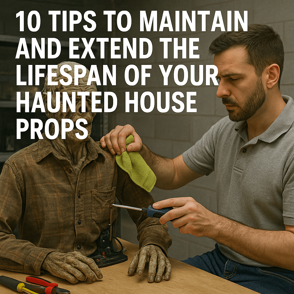 10 Tips to Maintain and Extend the Lifespan of Your Haunted House Props