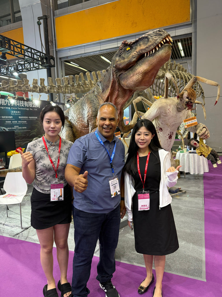 60 Haunted Props Ordered at Asia Amusement Expo 2025 | DinoSky Horror Collection