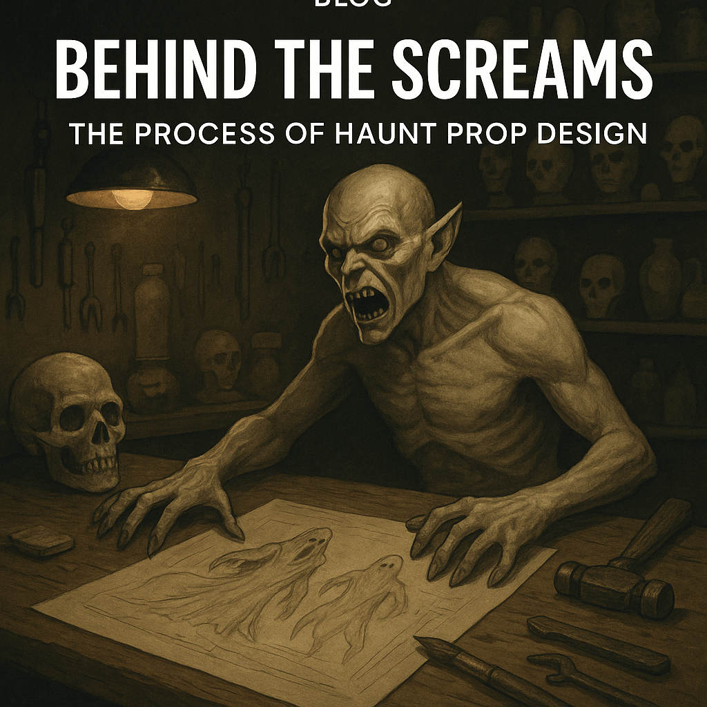 Behind the Scream: How We Design Haunted House Custom Animatronics from Concept to Delivery