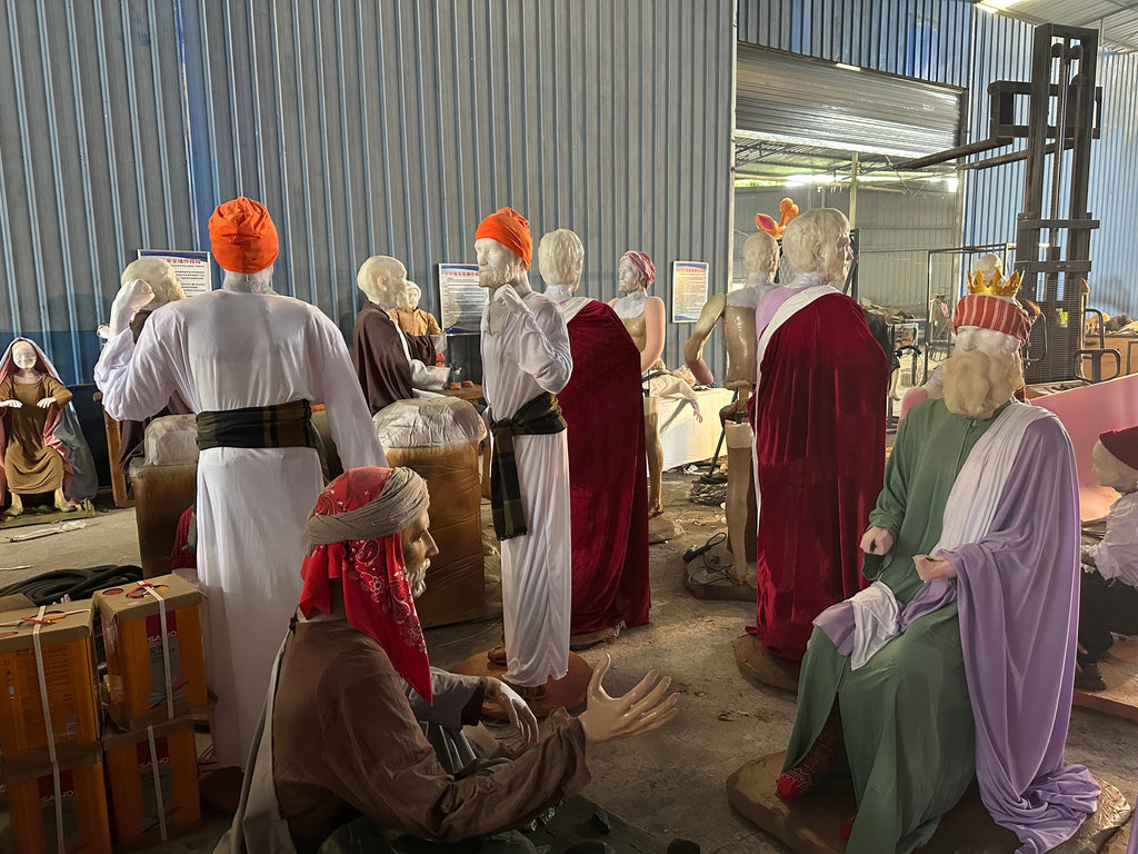 Custom Animatronic Bible Figures for Australian Film Production – Order Completed and Ready to Ship