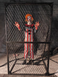 Fence-Banging Zombie Animatronic with Cyclops Design and Roaring Sound-G017