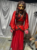 Bloody Screaming Witch Animatronic with Roaring Sound for Haunted Houses