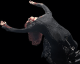 Ceiling-Mounted Jump Scare Ghost Animatronic for Haunted Attractions-G005