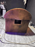 animatronic coffin haunted house pop-up jump scare horror prop
