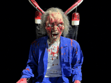 Electric Chair Zombie Animatronic with Screaming & Motion-G037