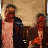 Escape Room Facility Horror Standing Zombie for Haunted House
