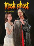 Face-Removing Ghost Animatronic with Screaming and Movement