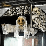 Factory Direct Flexible Silicone Roaring Ghost Figure for Terrifying Halloween Adventures