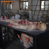 Factory Direct Sale Halloween Animatronic Haunted House Equipment Ghost Props a Zombie Break Out of the Dead Body Model