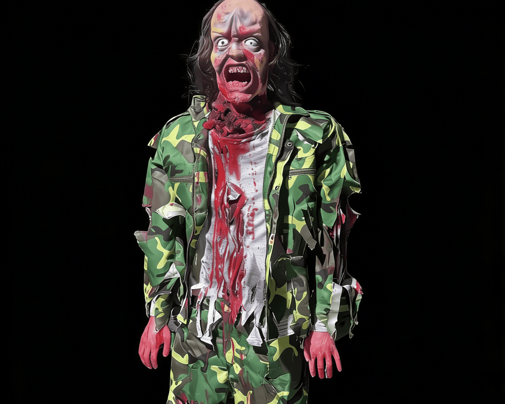Haunted House Props Horror Wax Figure Life-size Scary Zombie Ghosts Products for Hallowe-G003