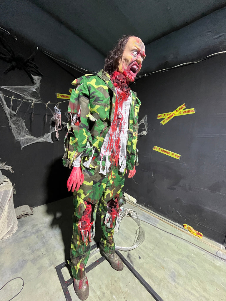 Haunted House Props Horror Wax Figure Life-size Scary Zombie Ghosts Products for Halloween DINOSKY