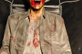 New Electric Chair Ghost Dynamic Horror Prop For Prison Theme-G182