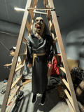 New Technology Product Lifelike Flexible Silicone Roaring Ghost Figure for Immersive Scary Attractions