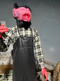 Pig Butcher Animatronic | Killer Mask Haunted House Prop-G067
