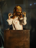 Pop-Up Bin Ghost Animatronic with Screaming & Auto-Retraction-G030