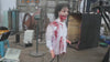 torso zombie animatronic half body haunted house prop