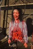 Realistic Animatronic Devil Model with Smoke Effect for Haunted House and Theater -G075