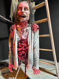 Realistic Animatronic Devil Model with Smoke Effect for Haunted House and Theater -G075