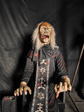 Realistic Wheelchair Zombie | Horror Decoration for Escape Rooms & Haunted Houses-G200