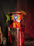 Scary Clown Trash Can Horror Prank Prop For Haunted House-G179