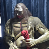 Tailor-Made Movable Ghost Figure with Light-Up Eyes by Manufacturer for Halloween Decorations DINOSKY