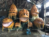 Top Horror Effects Haunted Houses Props Horror Figure Terror Zombie Factory Direct Flexible Roaring Feature Animatronic Ghost