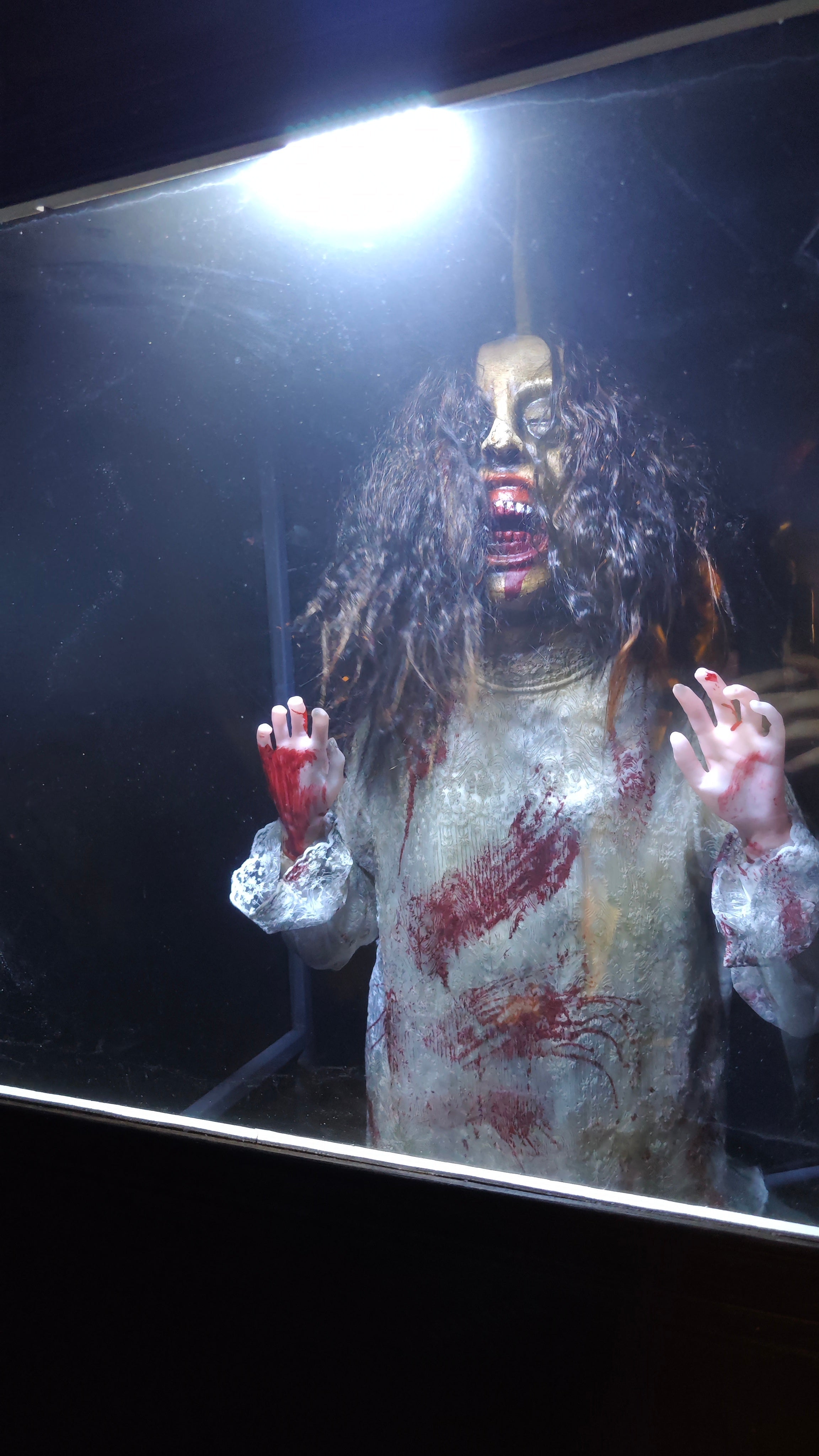 Window Jump Scare Zombie – Hidden Glass Surprise Prop-G036