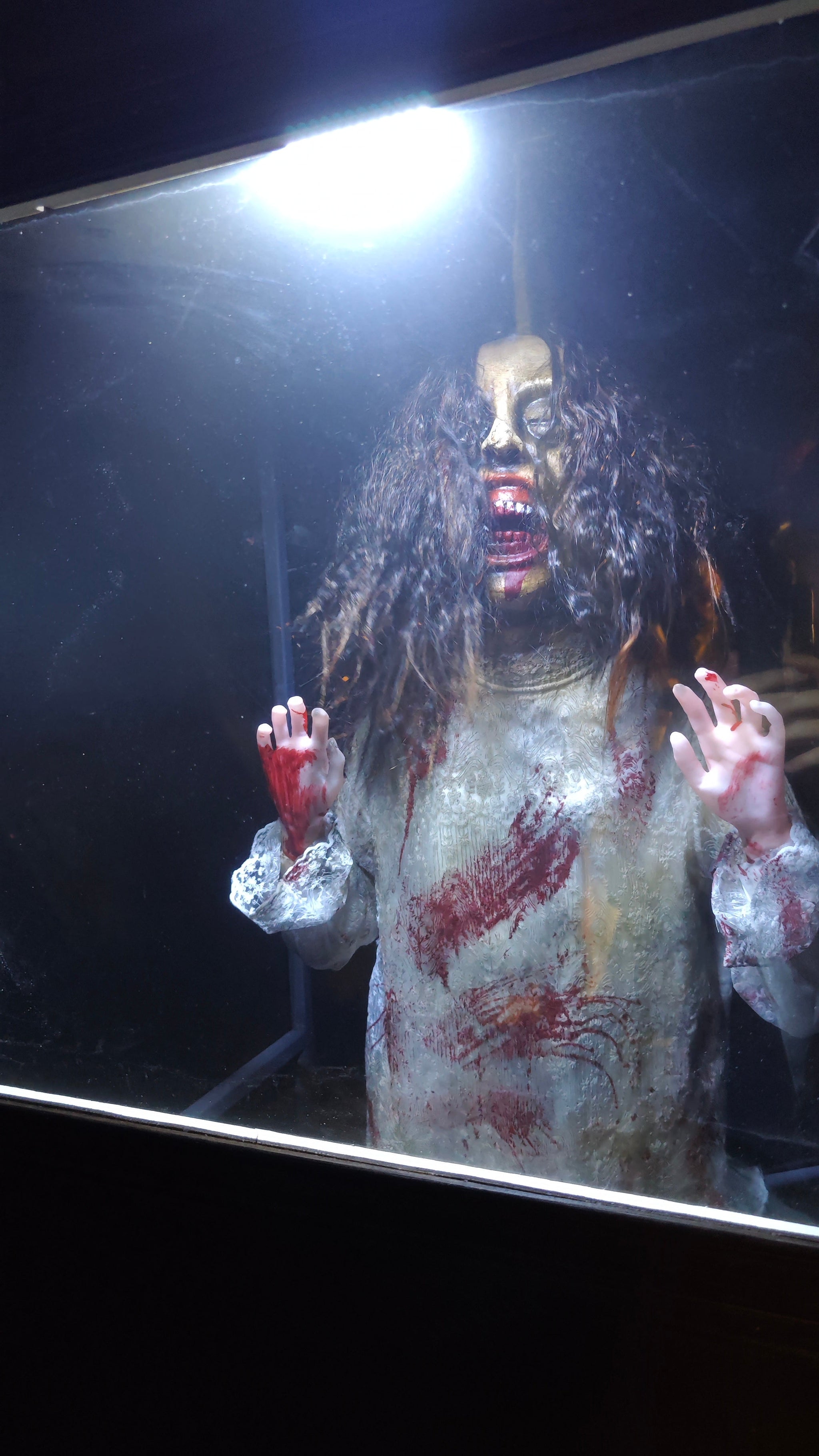 Window Jump Scare Zombie – Hidden Glass Surprise Prop-G036