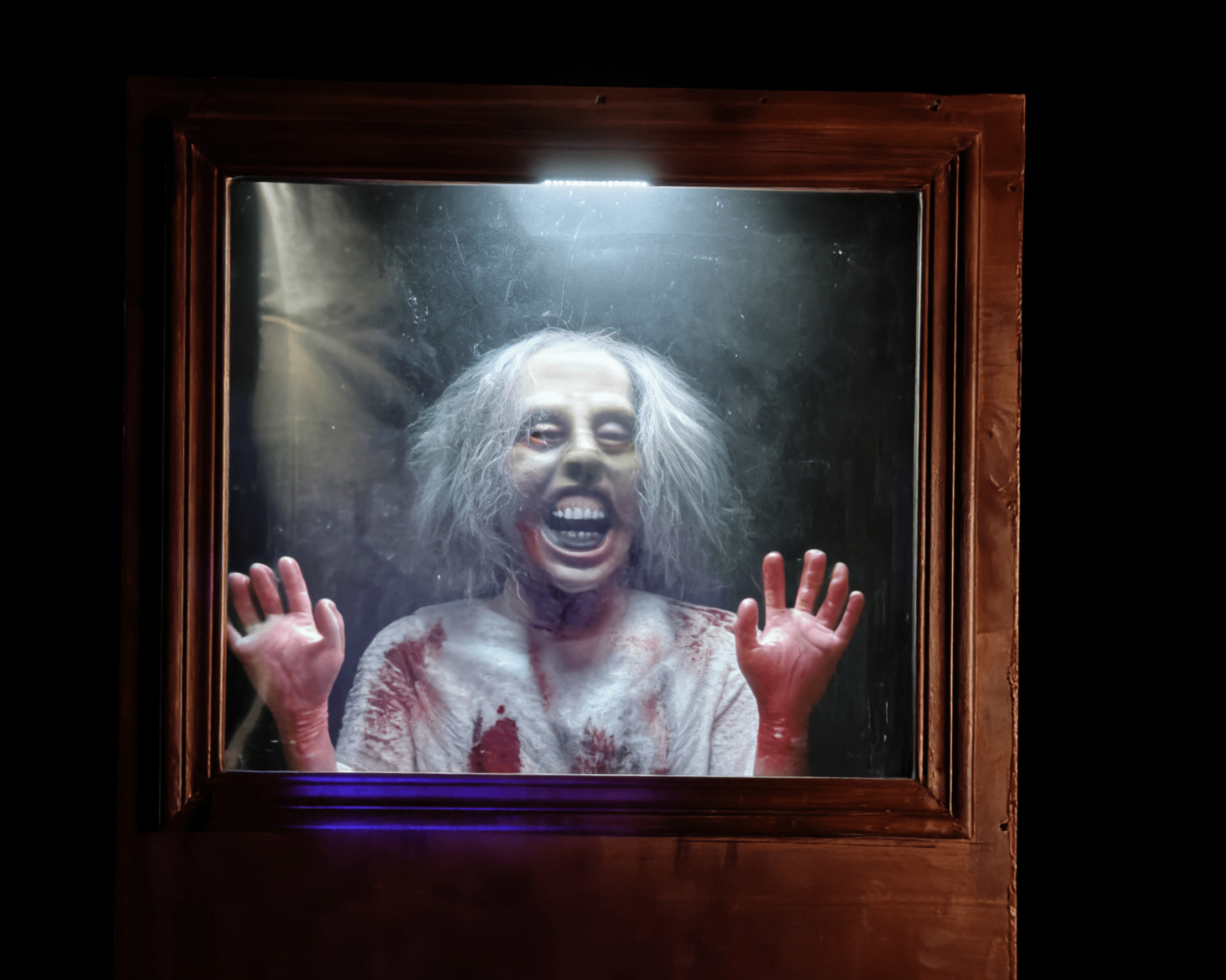 Window Jump Scare Zombie – Hidden Glass Surprise Prop-G036