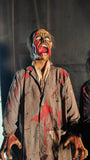 Zombie Couple Animatronic Set with Dual Screaming and Motion Effects-G014