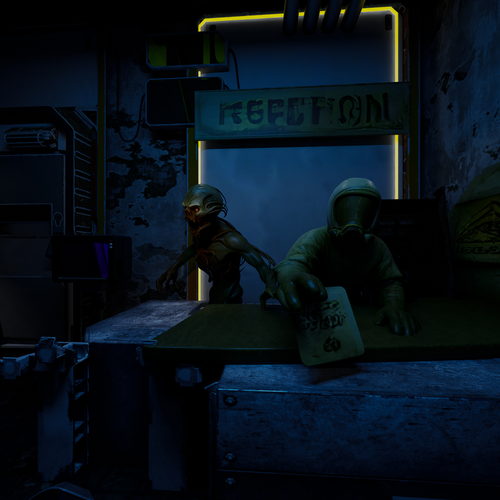 3D Tour - Horror Lab Scene