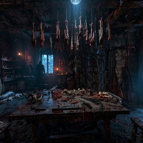 3D Tour - Clown Butcher Nun Haunted House